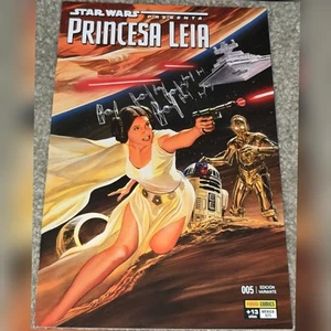 Rare HTF Princess Leia 1 NM- MX 5 1:50 Alex Ross 2015 Star Wars Panini Variant - Picture 1 of 5