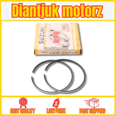 Juego de anillos de pistón de gran tamaño 0,75 para Suzuki A100 AC100 AS100 TM100 RM80 Foto 1 de 4