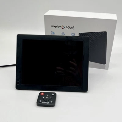 Nixplay Seed Ultra W10C WiFi 10" Cloud Digital Photo Frame 2K Excellent - Image 1 of 4