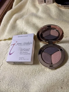 jane iredale PurePressed Eye Shadow Triple Trio BROWN SUGAR 2.8g/.1 oz NIB - Picture 1 of 5