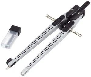 Faber-Castell 174472 - Compás Plata Brújulas Grip - Imagen 1 de 4