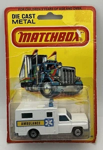 1981 Matchbox Lesney Superfast Ambulance #41 - Picture 1 of 7