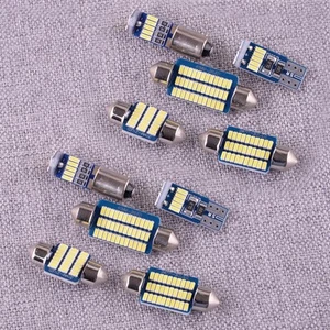 10x 6000k White Interior LED Light Bulb Kit fit for 1995-2004 Toyota Tacoma - Picture 1 of 6