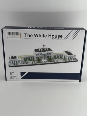 The White House Architecture Building Blocks Kit 3520+ Pcs Model 8008 Ages 14+ - Image 1 of 4