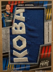 2023 Chronicles Prime Jumbo Kobalt Sponsor Patch 1/1 Jimmie Johnson - Picture 1 of 1