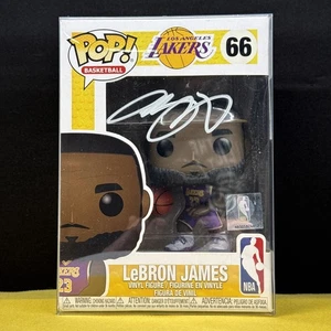 LeBron James signed handsigniert Funko Pop #66 LA Lakers COA Hologramm - Bild 1 von 11