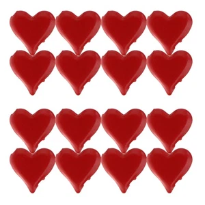 Brads de corazón de hierro 500 piezas para manualidades de papel - Mini brads de corazón de metal de 11 mm/0,43" - Imagen 1 de 12