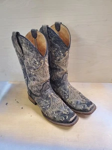 Circle G Women's Boots Size 7.5M Western Rodeo Cowgirl - Picture 1 of 9