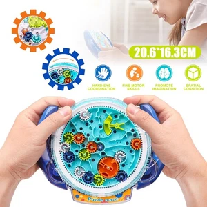 Zauberwürfel mófāng 3D Labyrinth blau Kunststoff Labyrinthbrett Spiele NEU - Bild 1 von 19