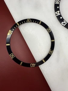 BEZEL INSERT FOR VINTAGE ROLEX SUB Gold 1680 - Imagen 1 de 4