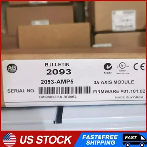 AB 2093-AMP5 Kinetix 2000 Axis Module Expedited Shipping Allen Bradley 2093AMP5 - Picture 1 of 3