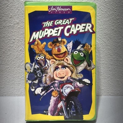The Great Muppet Caper (VHS, 1995) Jim Henson Puppets Musical - Image 1 of 4