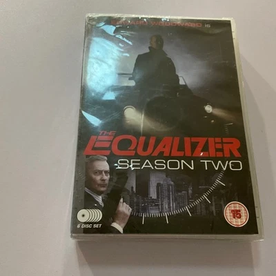 The Equalizer Season Two DVD 1986 Starring Edward Woodward 6 Disc Set SEALED UK Foto 1 de 3