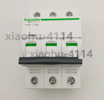 1 peça NOVO disjuntor miniatura Schneider iC65N C25A 3P A9F18325 #LL - Imagem 1 de 4