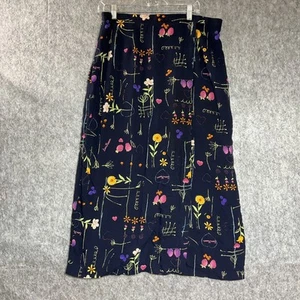 Vintage Stonebridge Skirt Women Large Blue Floral Maxi Cottage Prairie Retro USA - Picture 1 of 12