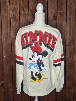 Рубашка с длинным рукавом Disney Minnie Mouse цвет слоновой кости средний размер - Изображение 1 из 4