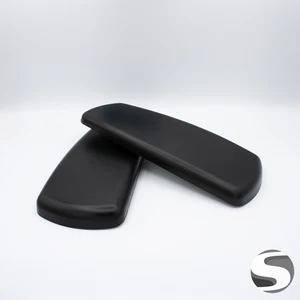 Knoll Life Chair Replacement Arm Pads for Life in Black (1 Pair) - Picture 1 of 4