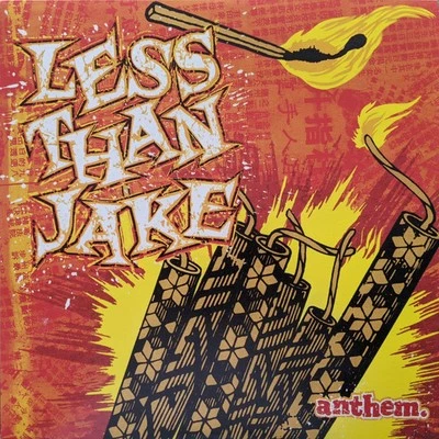 Less Than Jake - Anthem (LP, Album, Ltd, RE, Ora) (Mint (M)) - 3403649103 - Image 1 of 4