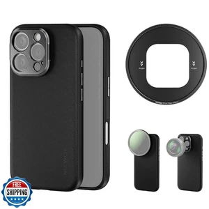 Neewer Handyhülle für 16 Pro, TPU/PC Schutzhülle Robust Case mit 17mm Len - Bild 1 von 5