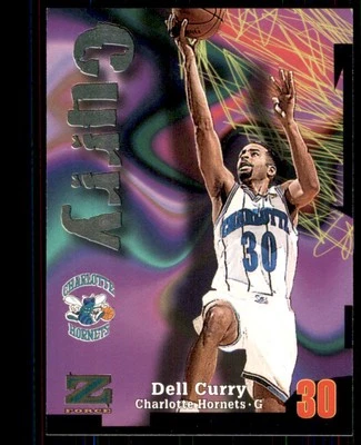 1997-98 SkyBox Z-Force Dell Curry Charlotte Hornets #65 - Image 1 of 2