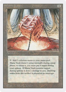 Mana Vault X (1) MTG Revised Excellent/Near Mint (RG) 4RCards - Picture 1 of 1