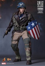 HOT TOYS Captain America RESCUE UNIFORM MMS180 Sideshow 1:6 Sixth Scale 12" -NEW