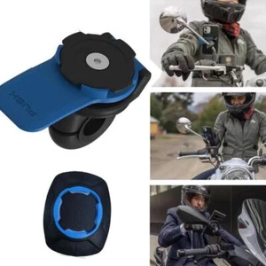 Motorrad Spiegel Handyhalterung Halter Stoßdämpfer alternativ Quad Lock - Bild 1 von 12