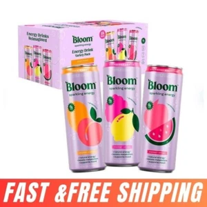 Bloom Sparkling Energy 12 fl. oz., 18 pk Best Price FRESH - Picture 1 of 6
