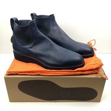 RM WILLIAMS Marc Newson Navy Blue Indigo Leather Yard Boot 365 12G 13US NEW $445