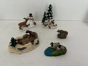 figure fauna selvatica accento tavolo vacanze mondo natale lemax - Foto 1 di 11
