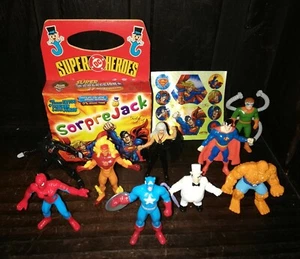 RARE Vintage ARGENTINA MARVEL FIGURES BIG LOT JACK CHOCOLATE W/ BOX - Picture 1 of 6
