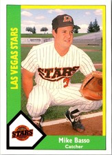 1990 CMC Las Vegas Stars Mike Basso #11 Las Vegas Stars