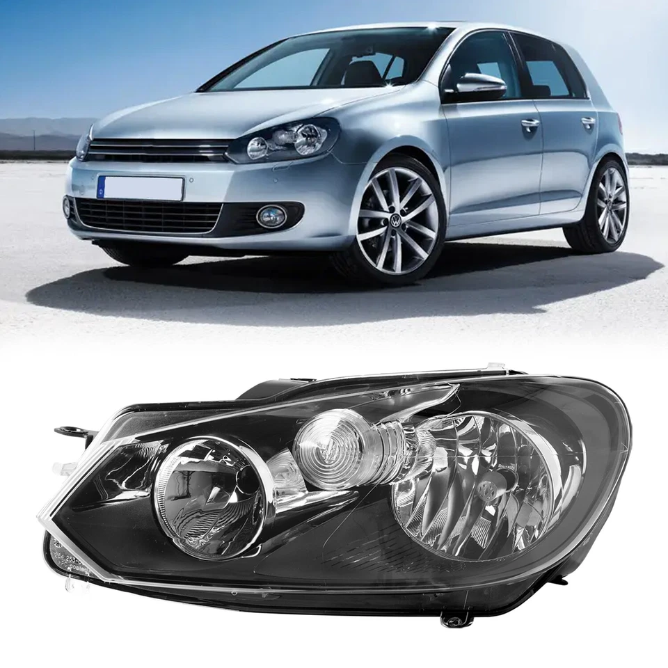 Conjunto de farol lateral esquerdo Volkswagen Sportwagen Golf/Jetta 2010-2014 - Imagem 1 de 4