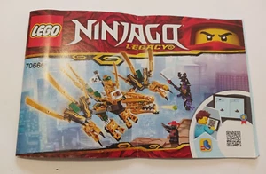 LEGO Ninjago : Notice Manuel Instruction - Set 70666 The Golden Dragon - Picture 1 of 1