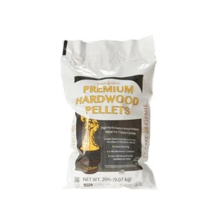Premium Wood Pellets - High-Quality Fuel for Fire Pits and Stoves 20 Lb. - Picture 1 of 3
