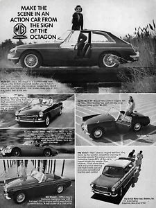 1967 MG MGB GT Midget Austin Healey 3000 Sprite Mark IV Originaldruck Anzeige - Bild 1 von 1