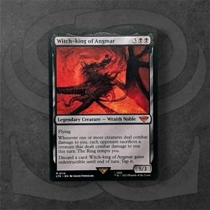 Witch-king of Angmar • Mythic Wraith Noble • Lord of the Rings • MTG LTR 0114 M - Picture 1 of 2