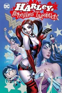 HARLEY´S GEHEIMES TAGEBUCH #1 VARIANT lim.111 Ex SCOTT CAMPBELL Black Book QUINN - Picture 1 of 1