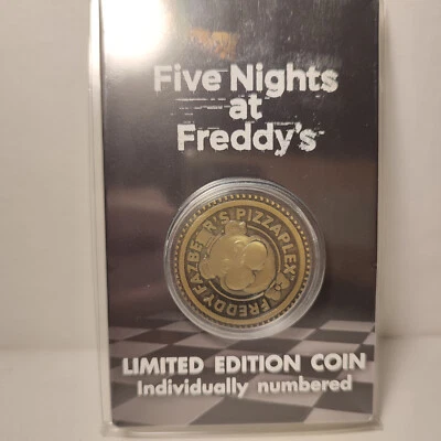 Five Nights At Freddy's Freddy Fazbear Coin Official Collectible Metal Token - Image 1 of 2