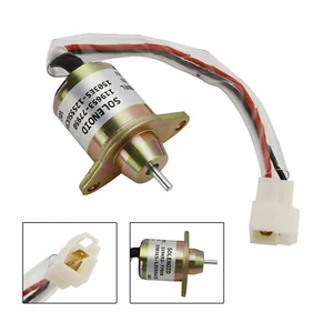 Électrovanne D'Arrêt De Carburant Pour Yanmar 119653-77950 1503Es-12S5Suc5S - Picture 1 of 10