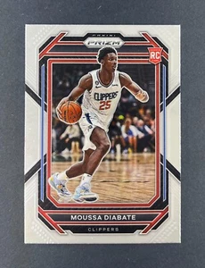 MOUSSA DIABATE * TARJETA DE NOVATO * (RC) 2022-23 Panini Prizm #262 - Imagen 1 de 2
