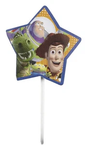TOY STORY birthday party CAKE CUPCAKE TOPPERS 12pcs fun picks Buzz Woody Rex - Picture 1 of 1