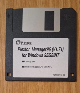 Plextor Manager96 Diskette 3,5" - V 1.71 - Bild 1 von 1