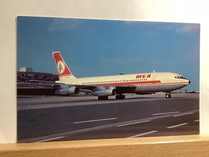 Middle East Airlines (MEA) en el aeropuerto de Roissy: París, Francia - Postal vintage - Imagen 1 de 3