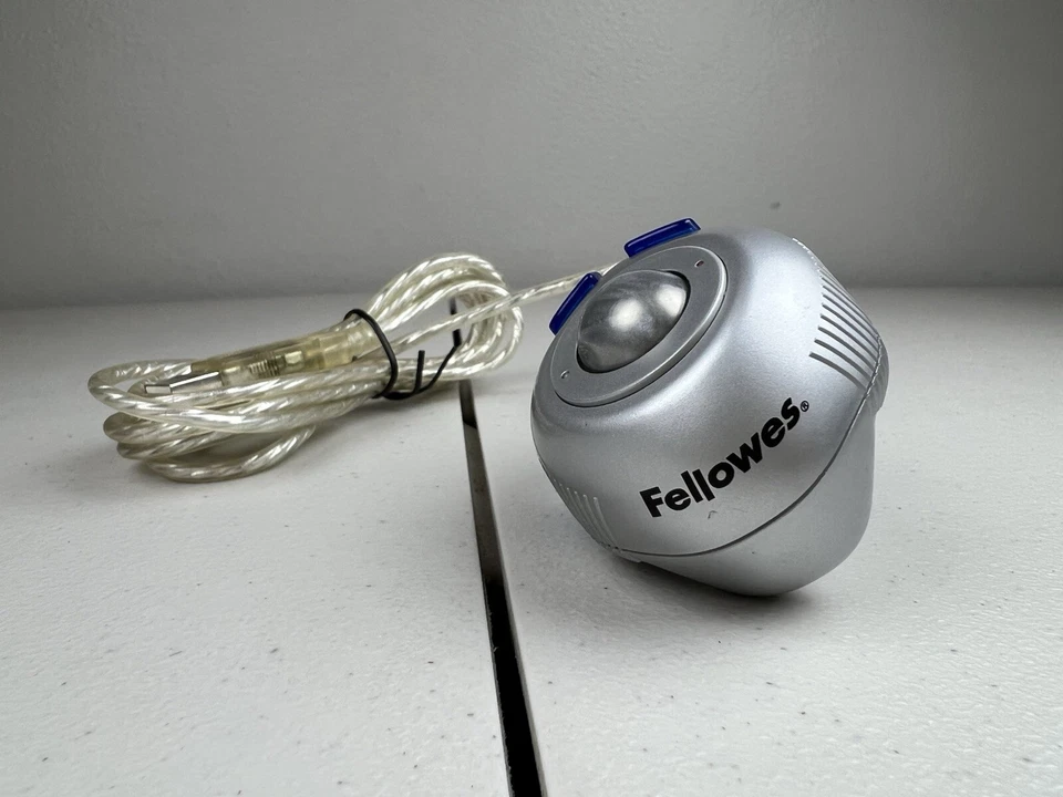 FELLOWES 99928 FDM-G60 Micro Trac Handheld Trackball - Working TESTED - Image 1 of 4