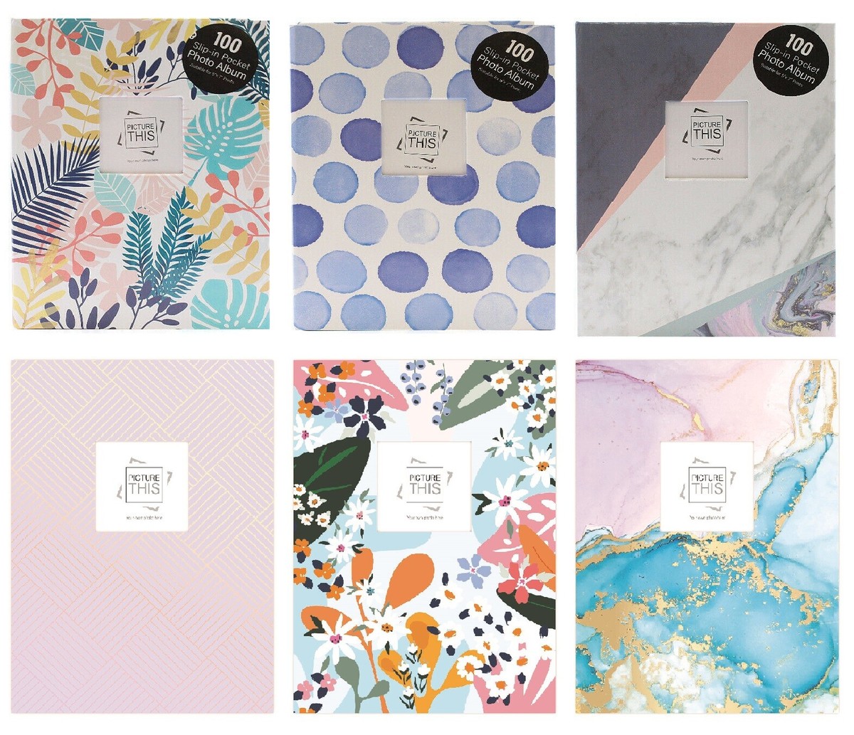 Set 5 Album Fotografici Con 40 Tasche - Per Foto 10x15 Cm, Trasparenti, Per Matrimoni, Vacanze, Famiglia - Foto 5