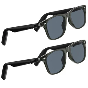 Smart Glasses Polarized Sunglasses Voice Control Music Call Headset Handsfree ×2 - Picture 1 of 16