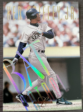 1995 Leaf Limited Ken Griffey Jr. Bat Patrol #5 Foil Insert Seattle Mariners