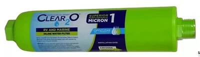 Clear 2o RV & Marine Inline Water Filter CRV2006*BNWOB - Image 1 of 4