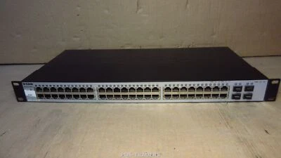 D-Link DGS-1210-52 48-Port Smart+ GIGABIT Managed L2 Switch 4x SFP + RACK MOUNTS - Bild 1 von 4
